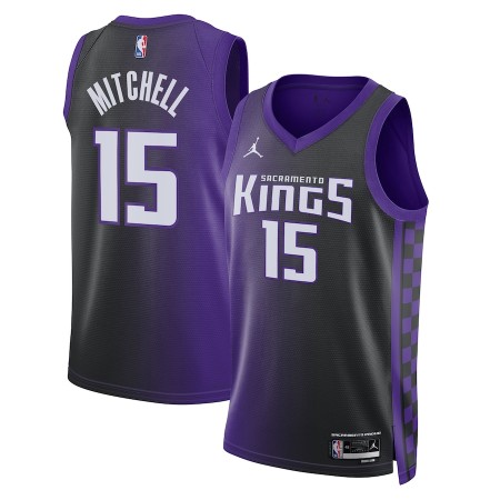 Dres Sacramento Kings Davion Mitchell Jordan 2023-24 Statement Edition Ljubičasta Swingman Dres Sacramento Kings Davion Mitchell Jordan 2023-24 Statement Edition Ljubičasta Swingman